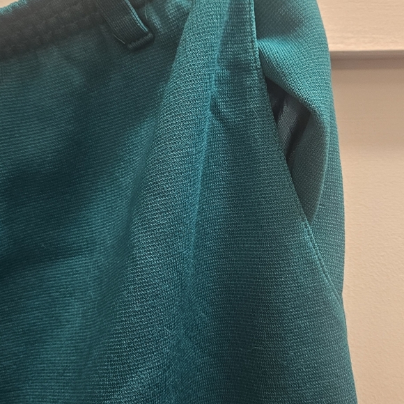 2/$10 Vintage teal knee length skirt - Picture 2 of 2
